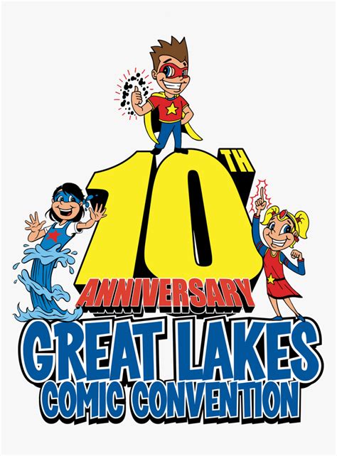 The Great Lakes Comic Con Cartoon Hd Png Download Kindpng
