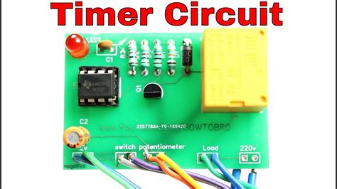 How To Make A Timer Device For Any Electrical Appliances Pcb