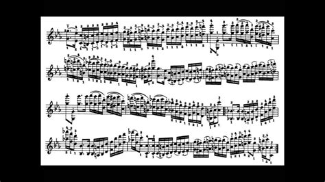 Niccolò Paganini Caprice For Solo Violin Op 1 No 17 Sheet Music