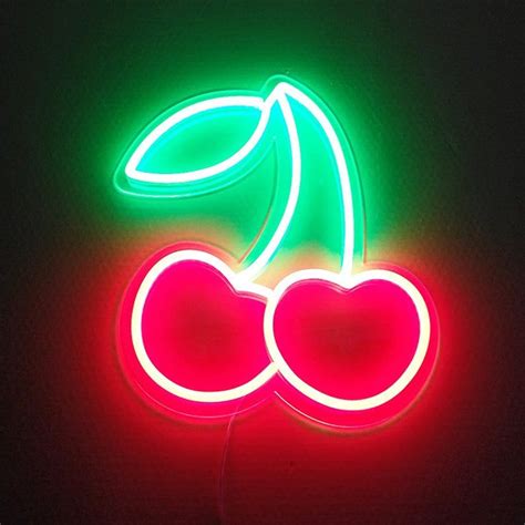 Fruit Neon Signs Led Neon Signs Etsy In 2020 Neon Signs Neon Wall
