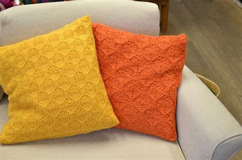 These Gorgeous Acorn And Oak Leaf Patterned Cushions Are From A Pattern