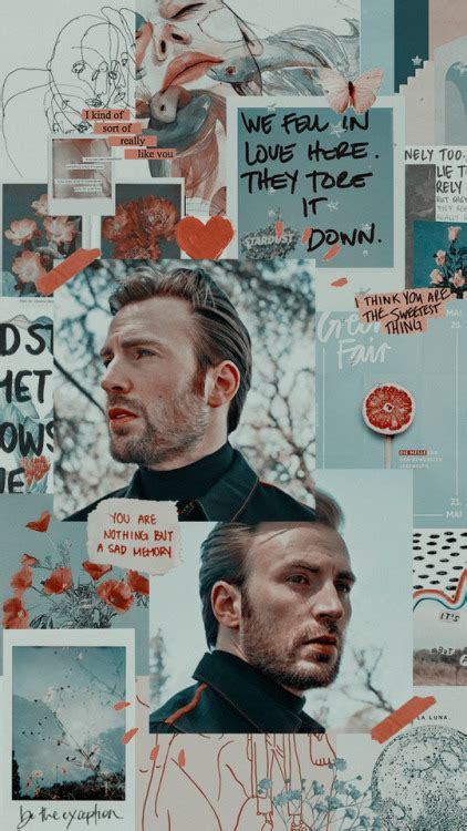 Chris Evans Aesthetic Wallpaper He Is Most Known For His Role As
