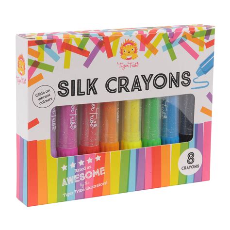 Tiger Tribe Silk Crayons Kids Crayons Au