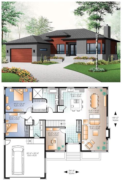 30 Simple 3 Bedroom House Plans With Double Garage