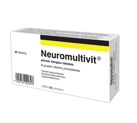 We did not find results for: Neuromultivit - Vitamin B Group Complex For Healthy ...