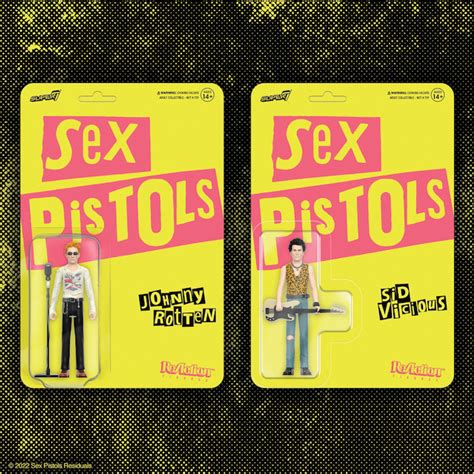 Figuras Reaction De Los Sex Pistols Confined Rock
