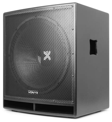 Pro Active Subwoofer 18 Inch 1200 W Xlr And Rca Inoutput Sound