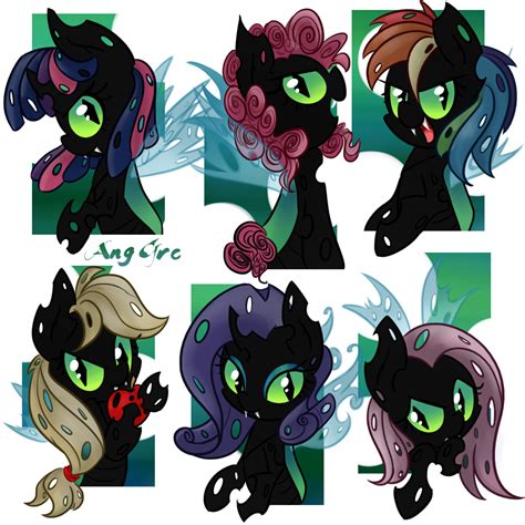 Mlp As Changelings Malos Ponis