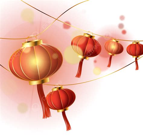 빨간 복고풍 스타일 중국 일러스트 새해 랜턴 칸델라 중국의 설날 새해 Png 일러스트 및 Psd 이미지 무료 다운로드 Pngtree