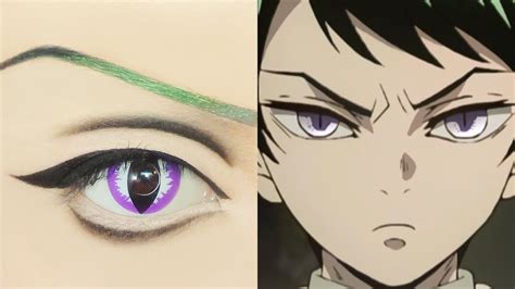 Yushiro From Kimetsu No Yaiba 愈史郎 Tutorial Anime Eye Makeup 293