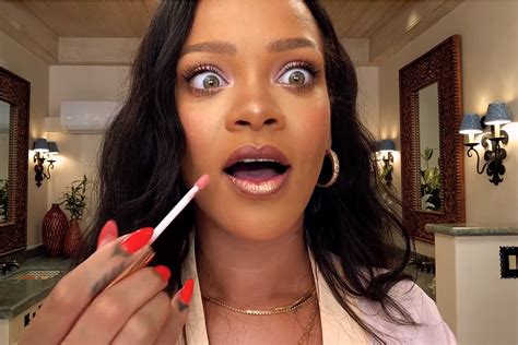 10 relatable moments from rihanna s makeup tutorial
