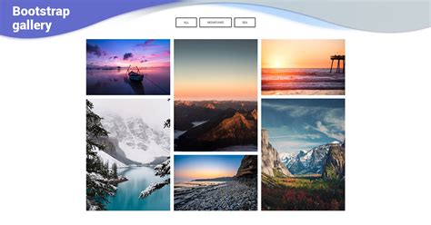 Bootstrap Gallery Free Examples Templates Tutorial