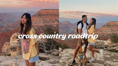cross country road trip vlog (california to nyc) - YouTube