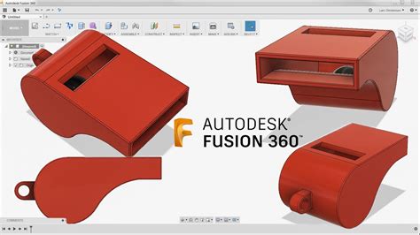 Fusion 360 Absolute Beginner How To Model A Whistle Last Nights
