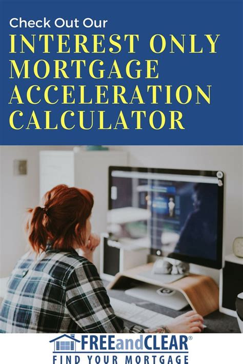 Interest Only Mortgage Acceleration Calculator Freeandclear Fha