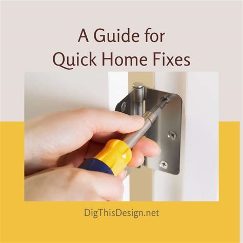 5 Quick And Easy Home Fixes Before Entertaining Dig This Design