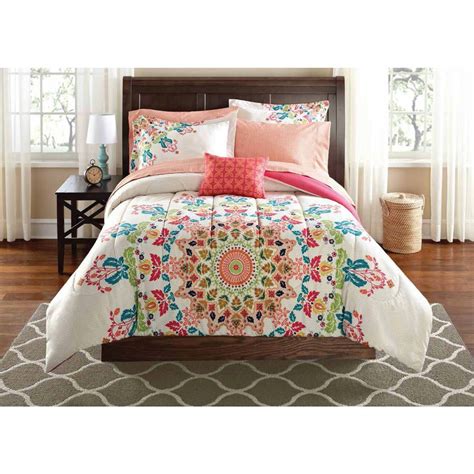 At walmart, you'll always find a wide selection of bedding sets at every day low prices. Mainstays Medallion Bed-in-a-Bag Bedding Set - Walmart.com ...