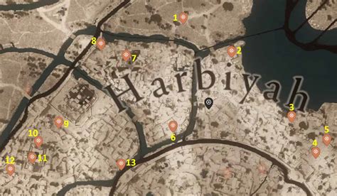 Assassins Creed Mirage All Harbiyah Collectibles Locations Guide My