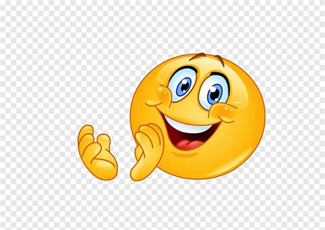 Clapping Emoji Illustration Emoji Emoticon Smiley Clapping Cartoon