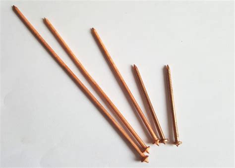 3mm Copper Plated Steel Stud Welding Insulation Pins With Self Locking