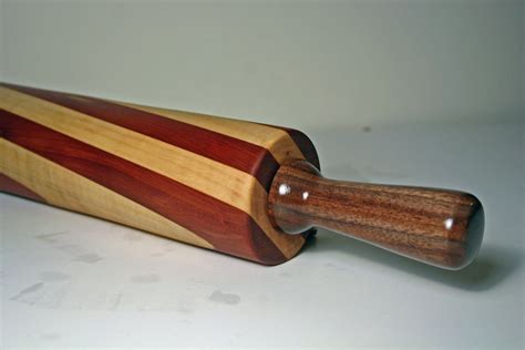 Wooden Rolling Pin Handmade Maple And Cedar
