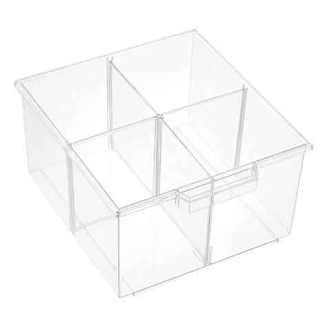 Clear Stackable Sweater Drawer | The Container Store