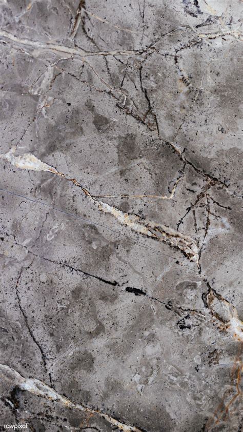 Rough Gray Marble Texture With Streaks Mobile Background Premium