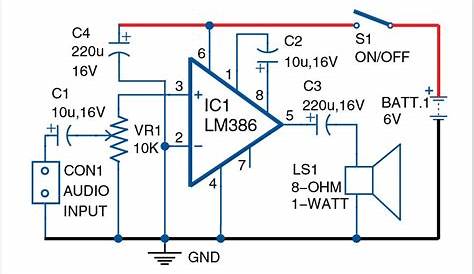 LM386 based Audio Amplifier | Full Project with Circuit Available
