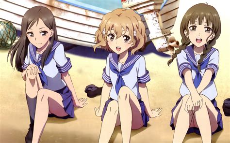 wallpaper anime girls sand summer beach 2560x1600 coolwallpapers 744565 hd