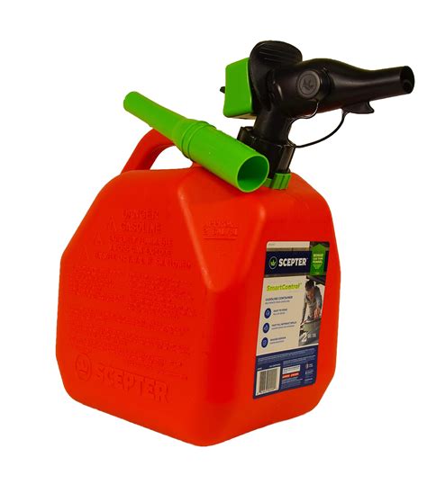 Scepter Fr1g252 2 Gallon Gas Can Fuel Container With Spill Proof