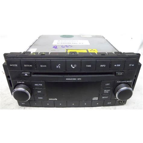 Jeep Commander 2008 2009 2010 Factory Stereo Mp3 Cd Player Radio