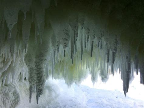 30 Seconds Inside A Northern Michigan Ice Cave