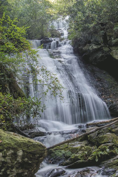 Opossum Creek Falls The Waterfalls Of Oconee County South Carolina