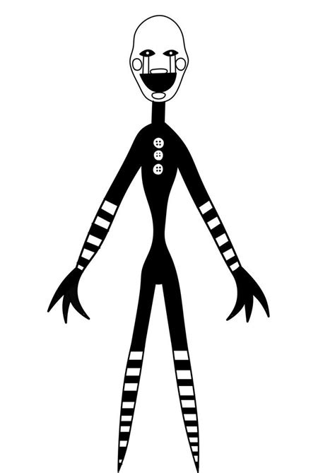 Puppet From The Famous Game Five Nights At Freddys Is A Puppet With