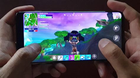 Samsung Galaxy S10 Testing Fortnite Game And Graphic Settings On
