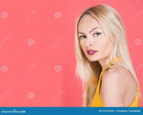 Beauty Fashion Haircare Punchy Pastels Stock Photo Image Of