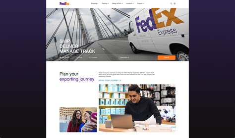 Fedex Corporate Website Redesign On Behance