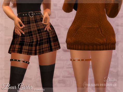 Bear Garter By Dissia From Tsr • Sims 4 Downloads