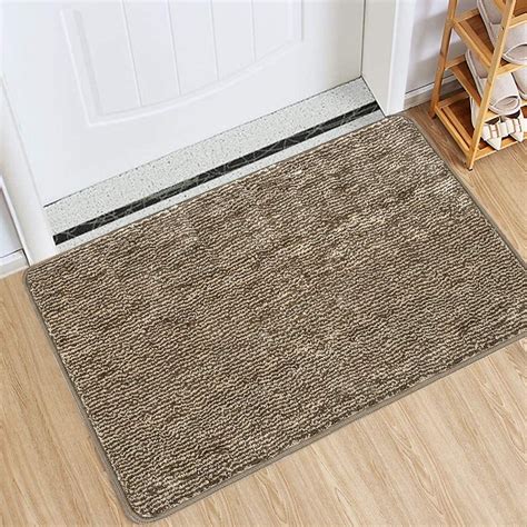 Refetone Indoor Doormat Front Back Door Rug 20x32 Non Slip Absorbent