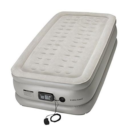 If you think about another air mattress let us know and. InstaBed Raised Luxury Support Twin Air Mattress with ...