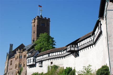 Eisenachthuringia Wartburg Castle Martin Luther Stayed At The