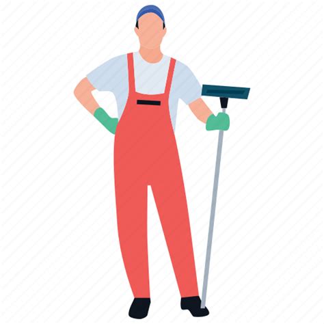 Cleaning Services House Cleaning Housekeeping Man Cleaning Mopping