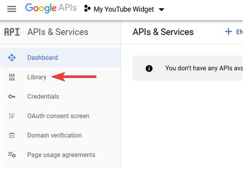 How to create a YouTube API Key - pipdig Support