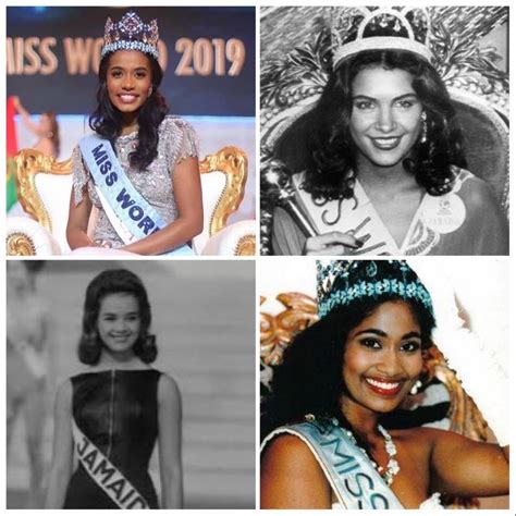 Jamaica Is One Of 5 Countries With 4 Or More Beauty Queens Holding Miss
