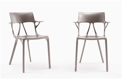 The transparent structure and the seat, in. Philippe Starck Asks AI a Question, Answers Back With a ...
