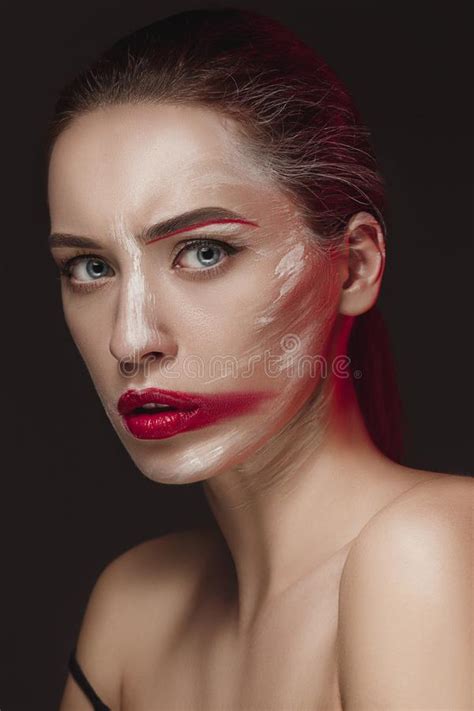 110 Lady Painted Face Free Stock Photos Stockfreeimages