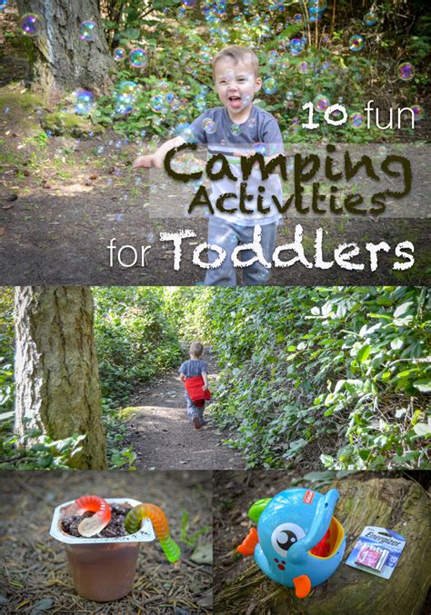 10 Fun Camping Activities For Toddlers The Diy Lighthouse