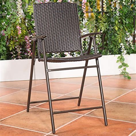 With steel frames, these rattan chairs are high quality and can serve you a long time. Giantex Folding Wicker Rattan Bar Chairs Tall Stool with ...