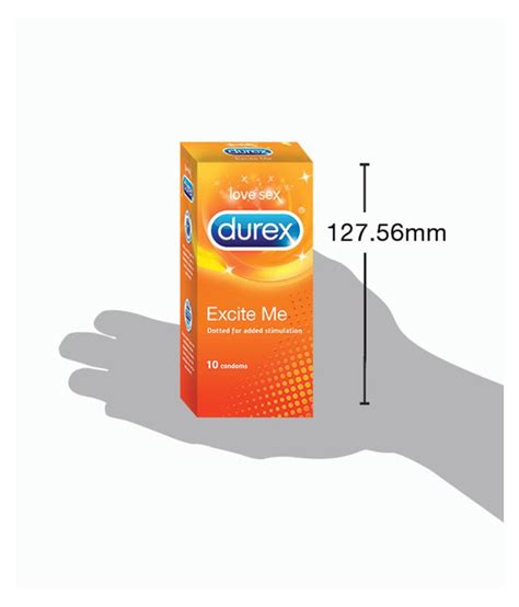 Durex Excite Me10 Condoms Pack Of 4 Buy Durex Excite Me10 Condoms