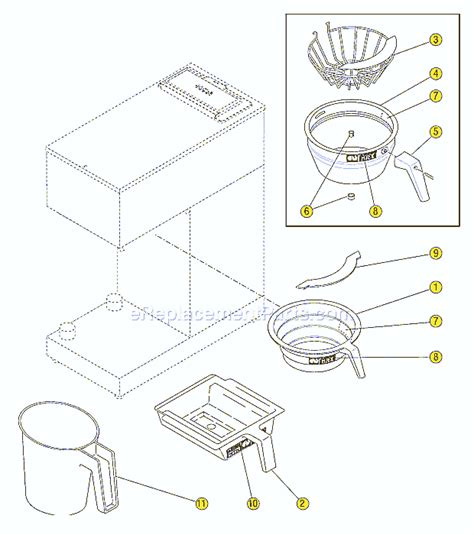 Ereplacementparts intended for bunn coffee maker parts diagram, image size 620 x 738 px, and to view here is a picture gallery about bunn coffee maker parts diagram complete with the description of the image, please find the image you need. BUNN VPR Parts List and Diagram - (29999.0000-39065.0000) : eReplacementParts.com